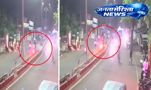 Jabalpur : नशे में धुत युवकों ने तेज रफ्तार बाइक को डिवाइडर से टकराया