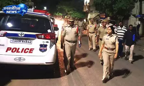 Hyderabad police ने मंगलहाट में बड़ी कार्रवाई की Hyderabad police ने मंगलहाट में बड़ी कार्रवाई की