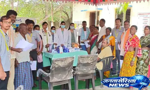 Vaddepalli में सरपंच रेणुका राजा गौड़ की अगुवाई में फ्री मेडिकल कैंप लगाया गया Vaddepalli में सरपंच रेणुका राजा गौड़ की अगुवाई में फ्री मेडिकल कैंप लगाया गया