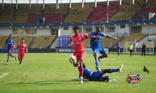 डेम्पो एससी ने आइजोल एफसी के खिलाफ लगातार दूसरी IFL जीत हासिल की डेम्पो एससी ने आइजोल एफसी के खिलाफ लगातार दूसरी IFL जीत हासिल की