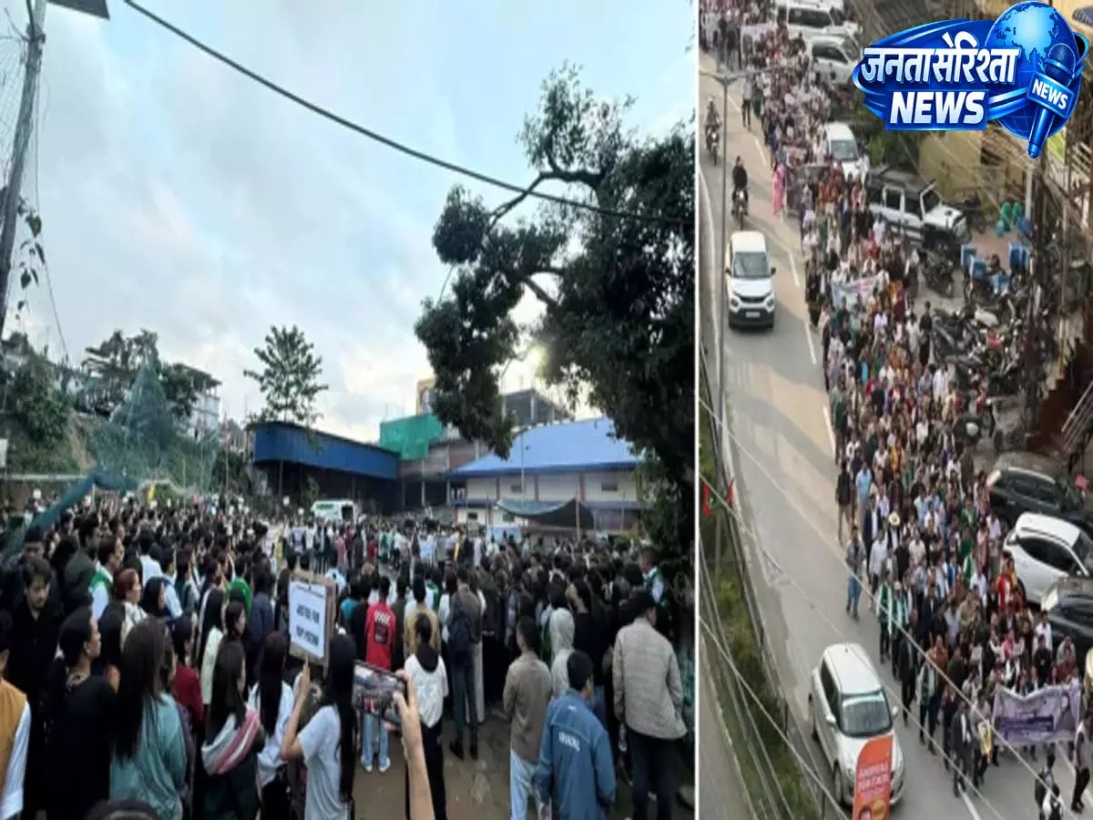ITANAGAR: यापी पोटोम के लिए न्याय की मांग करते हुए सैकड़ों लोगों ने मार्च निकाला ITANAGAR: यापी पोटोम के लिए न्याय की मांग करते हुए सैकड़ों लोगों ने मार्च निकाला