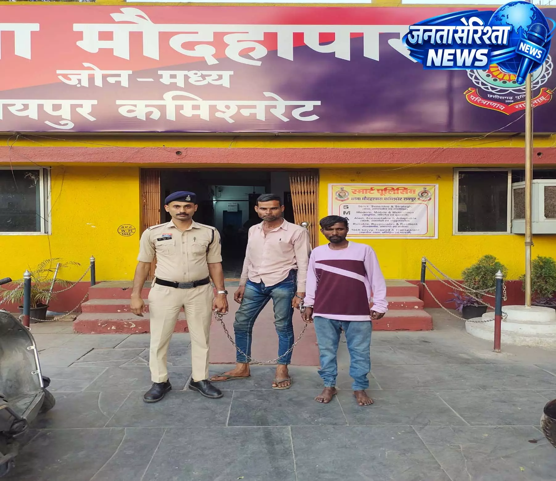 रायपुर में सघन चेकिंग अभियान, वारंटियों और अड्डेबाजों पर कार्रवाई रायपुर में सघन चेकिंग अभियान, वारंटियों और अड्डेबाजों पर कार्रवाई