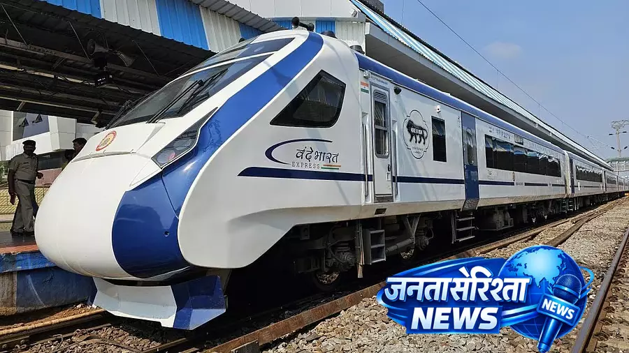 Kerala के पलक्कड़ के पास पथराव की घटना में वंदे भारत ट्रेन की खिड़की को नुकसान पहुंचा Kerala के पलक्कड़ के पास पथराव की घटना में वंदे भारत ट्रेन की खिड़की को नुकसान पहुंचा