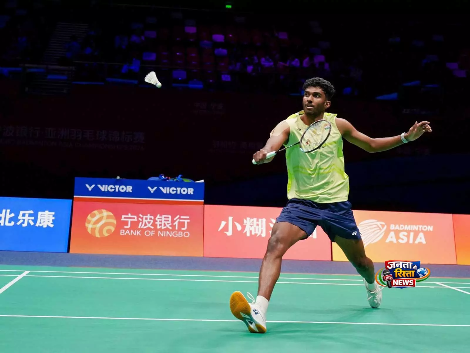 आयुष शेट्टी ने वर्ल्ड नंबर 1 Kunlavut को हराकर बैडमिंटन एशिया फाइनल में जगह बनाई आयुष शेट्टी ने वर्ल्ड नंबर 1 Kunlavut को हराकर बैडमिंटन एशिया फाइनल में जगह बनाई