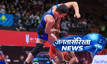 एशियन कुश्ती चैंपियनशिप: सुजीत और अभिमन्यु ने जीते गोल्ड, भारत के नाम 14 मेडल एशियन कुश्ती चैंपियनशिप: सुजीत और अभिमन्यु ने जीते गोल्ड, भारत के नाम 14 मेडल