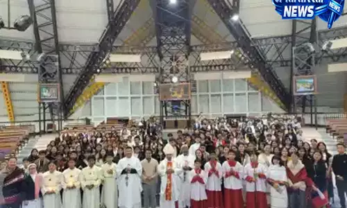 Nagaland: दूसरा यंग कैथोलिक स्टूडेंट्स कन्वेंशन चल रहा Nagaland: दूसरा यंग कैथोलिक स्टूडेंट्स कन्वेंशन चल रहा