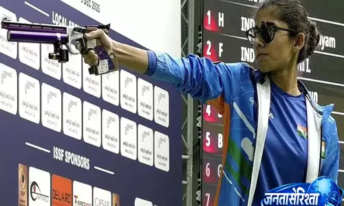 संयम ने ग्रेनाडा में ISSF वर्ल्ड कप में अब तक का सबसे अच्छा प्रदर्शन किया संयम ने ग्रेनाडा में ISSF वर्ल्ड कप में अब तक का सबसे अच्छा प्रदर्शन किया