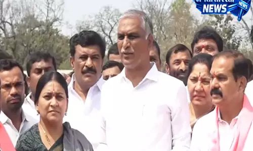 Harish Rao ने फसल खरीद में देरी और किसानों की अनदेखी को लेकर तेलंगाना सरकार की आलोचना Harish Rao ने फसल खरीद में देरी और किसानों की अनदेखी को लेकर तेलंगाना सरकार की आलोचना