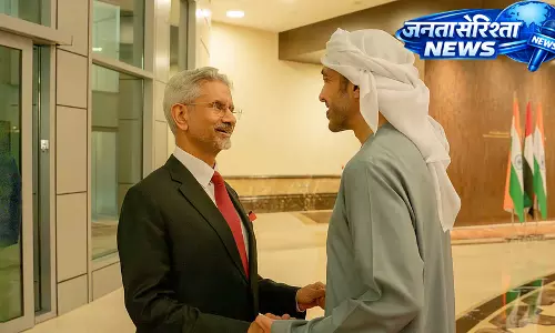 जयशंकर ने UAE के डिप्टी PM से मुलाकात की, क्षेत्रीय हालात पर चर्चा की जयशंकर ने UAE के डिप्टी PM से मुलाकात की, क्षेत्रीय हालात पर चर्चा की