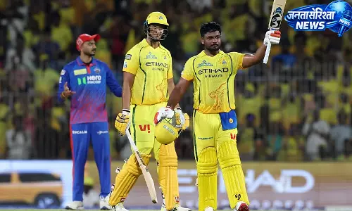 IPL 2026 : सैमसन के शतक और ओवरटन के खराब स्पेल ने CSK को पहली जीत दिलाई IPL 2026 : सैमसन के शतक और ओवरटन के खराब स्पेल ने CSK को पहली जीत दिलाई