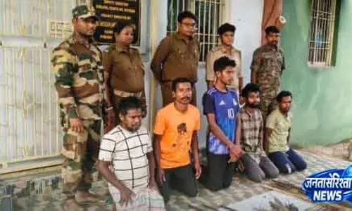 AI कैमरा अलर्ट के बाद सिमिलिपाल में पांच शिकारी पकड़े गए AI कैमरा अलर्ट के बाद सिमिलिपाल में पांच शिकारी पकड़े गए