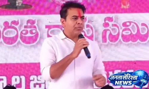 KTR ने क्यातनहल्ली में लोकतंत्र को बनाए रखने के लिए बीआरएस पार्षद की प्रशंसा की KTR ने क्यातनहल्ली में लोकतंत्र को बनाए रखने के लिए बीआरएस पार्षद की प्रशंसा की