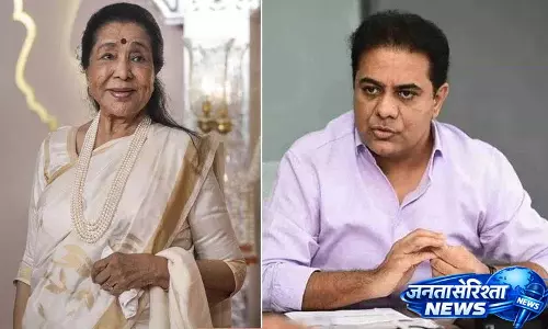 KTR ने महान गायिका आशा भोसले के निधन पर शोक व्यक्त किया KTR ने महान गायिका आशा भोसले के निधन पर शोक व्यक्त किया