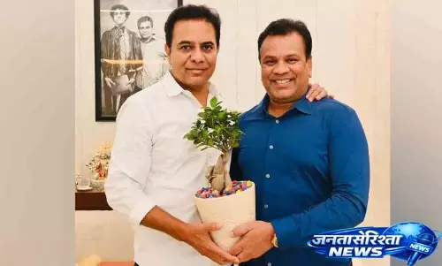 BRS NRI Coordinator महेश बिगाला ने केटीआर और हरीश राव से मुलाकात की BRS NRI Coordinator महेश बिगाला ने केटीआर और हरीश राव से मुलाकात की
