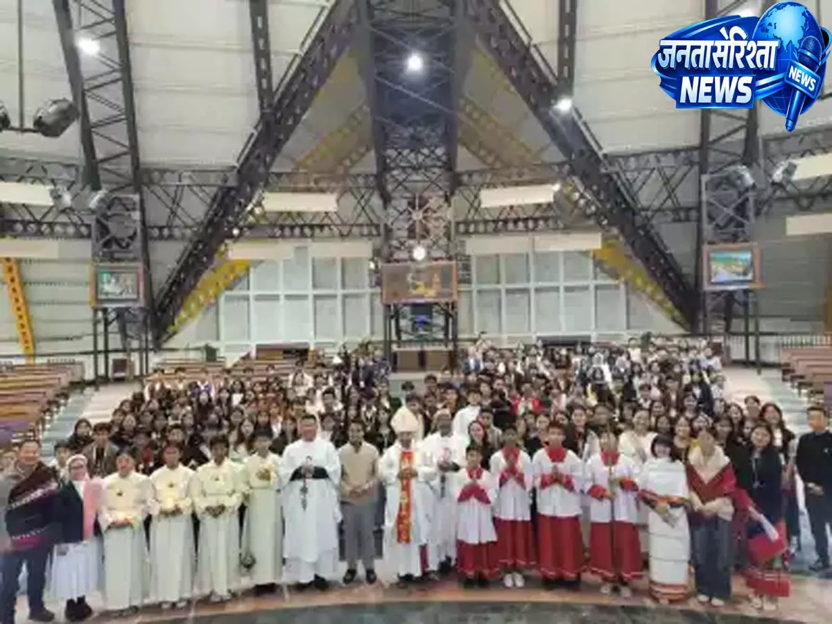 Nagaland: दूसरा यंग कैथोलिक स्टूडेंट्स कन्वेंशन चल रहा Nagaland: दूसरा यंग कैथोलिक स्टूडेंट्स कन्वेंशन चल रहा