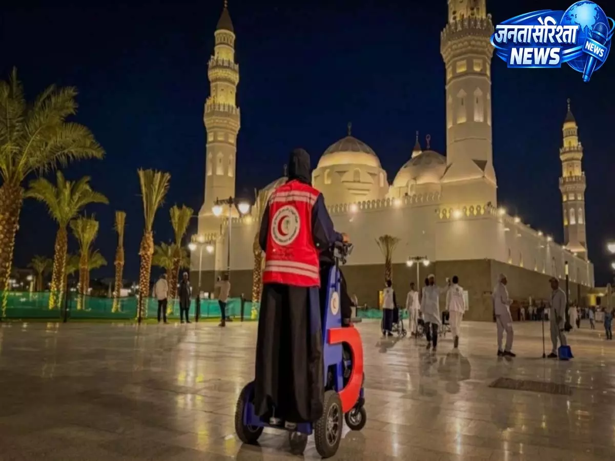 Madinah की कुबा मस्जिद में कार्डियक अरेस्ट के बाद बच्चे की जान बचाई गई Madinah की कुबा मस्जिद में कार्डियक अरेस्ट के बाद बच्चे की जान बचाई गई