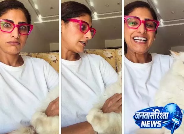 Kubbra Sait ने इंटरनेशनल पेट डे पर पालतू बिल्ली के साथ प्यारा सा पल शेयर किया Kubbra Sait ने इंटरनेशनल पेट डे पर पालतू बिल्ली के साथ प्यारा सा पल शेयर किया