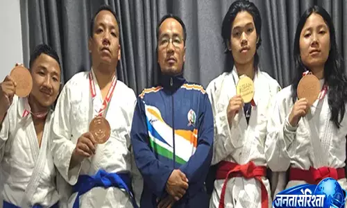 ITANAGAR: बुलांग, एडम, भूपई ने दक्षिण एशियाई जू-जित्सु चैंपियनशिप में भारत के लिए स्वर्ण पदक जीता
