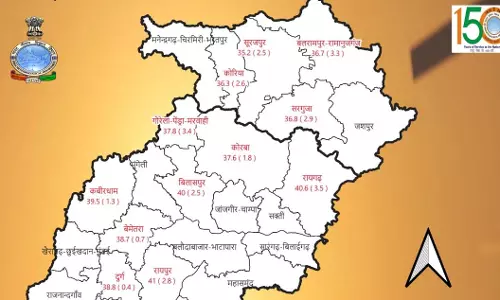 एक दिन बाद रायपुर सहित कई जिलों में हीटवेव का अलर्ट एक दिन बाद रायपुर सहित कई जिलों में हीटवेव का अलर्ट