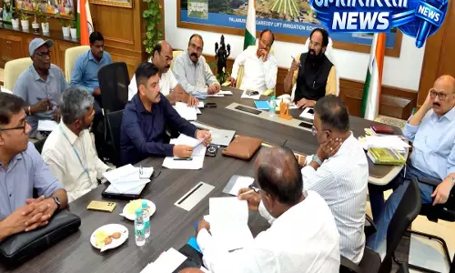 Telangana सरकार ने CWPRS को कालेश्वरम बैराज की मरम्मत के लिए टेस्ट का काम सौंपा Telangana सरकार ने CWPRS को कालेश्वरम बैराज की मरम्मत के लिए टेस्ट का काम सौंपा