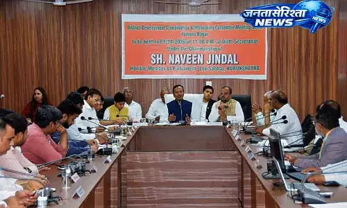सांसद ने Yamunanagar में खेती, सड़क और अवैध खनन पर कार्रवाई की मांग की
