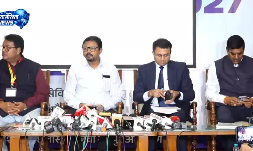 छत्तीसगढ़ में जनगणना 2 चरणों में, अधिकारी मनोज कुमार पिंगुआ ने दी जानकारी छत्तीसगढ़ में जनगणना 2 चरणों में, अधिकारी मनोज कुमार पिंगुआ ने दी जानकारी