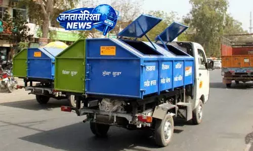 Ludhiana में कचरा उठाने वालों का विरोध प्रदर्शन