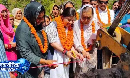 MLA ने सड़क परियोजना का उद्घाटन किया MLA ने सड़क परियोजना का उद्घाटन किया