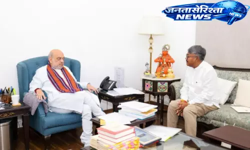 Manipur : मंत्री ने कानून-व्यवस्था पर समीक्षा के लिए अमित शाह से की मुलाकात