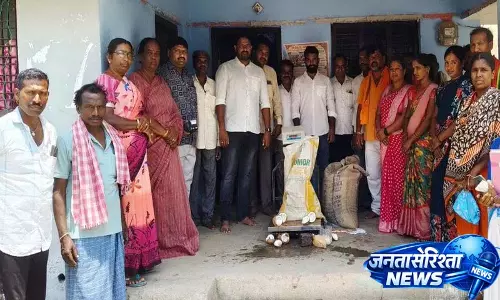 Kothajala में अस्थायी राशन की दुकान का उद्घाटन, निवासियों ने राहत जताई
