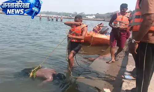 शिवनाथ नदी से अज्ञात युवक का शव बरामद, जांच में जुटी पुलिस