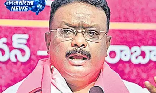 BRS ने अंबेडकर प्रतिमा तक पहुंच की मांग की BRS ने अंबेडकर प्रतिमा तक पहुंच की मांग की