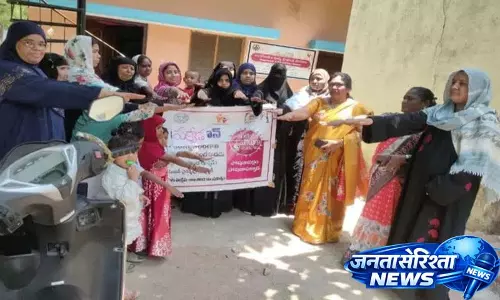 Nalgonda CDPO ने पोषण पखवाड़ा में मातृ एवं शिशु स्वास्थ्य पर जोर दिया