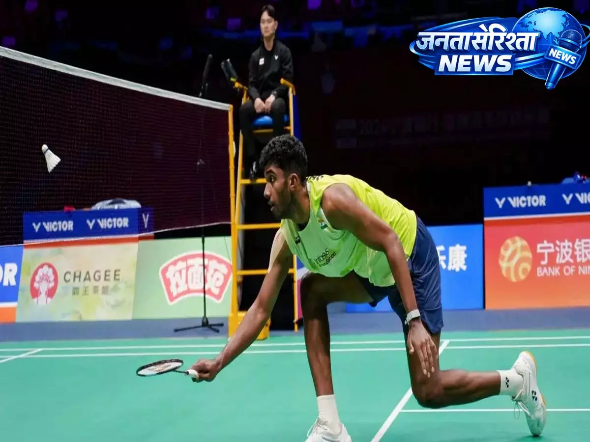 बैडमिंटन एशिया चैंपियनशिप: आयुष शेट्टी के लिए दिल टूटा, फाइनल में दुनिया के दूसरे नंबर के खिलाड़ी शि यू की से हारे बैडमिंटन एशिया चैंपियनशिप: आयुष शेट्टी के लिए दिल टूटा, फाइनल में दुनिया के दूसरे नंबर के खिलाड़ी शि यू की से हारे