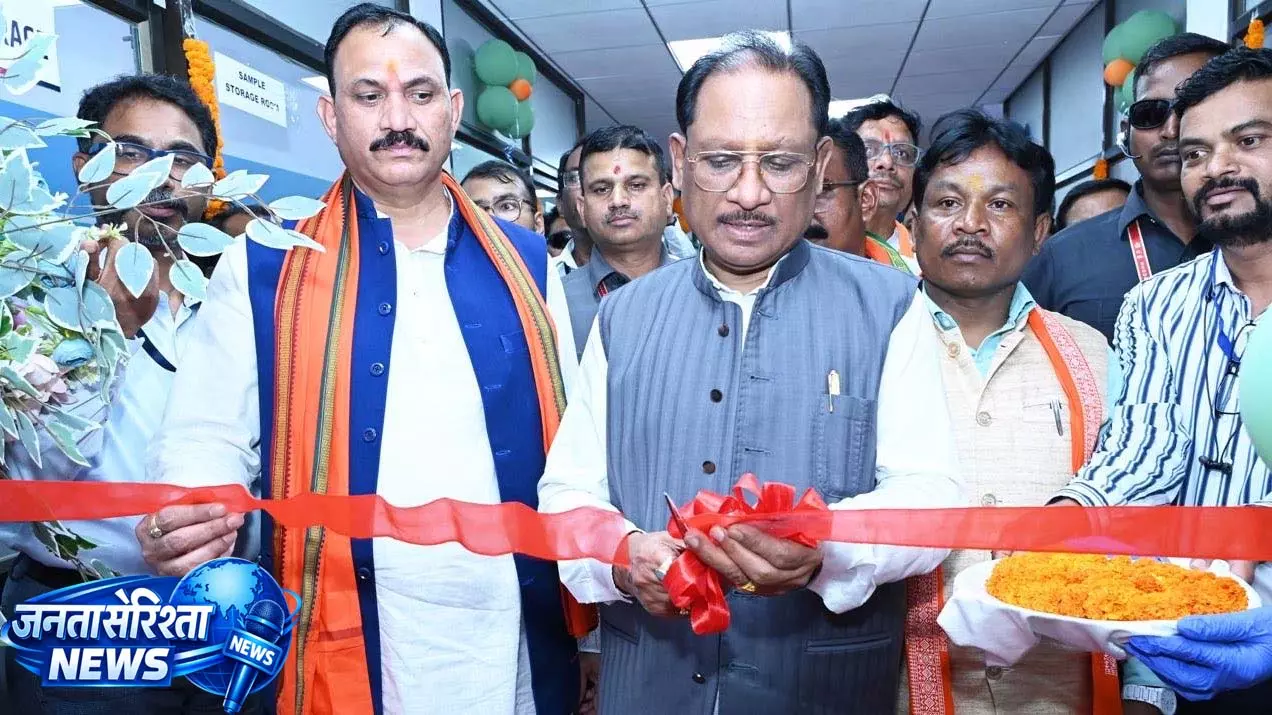 सुकमा में हाईटेक अटल आरोग्य लैब का CM साय ने किया शुभारंभ सुकमा में हाईटेक अटल आरोग्य लैब का CM साय ने किया शुभारंभ