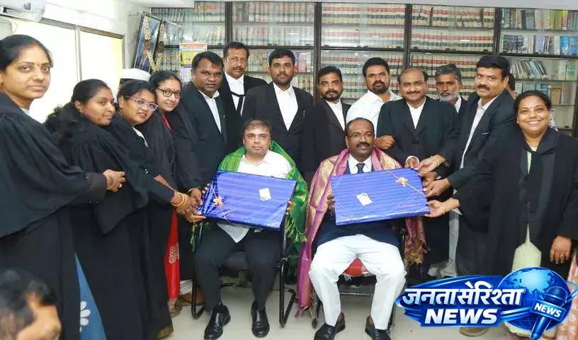 Nalgonda के जजों ने जल्द न्याय और नेकी को बनाए रखने का वादा किया Nalgonda के जजों ने जल्द न्याय और नेकी को बनाए रखने का वादा किया
