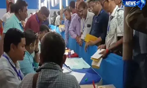 Tripura ADC चुनाव में 83.52% मतदान, एक बूथ पर फिर से मतदान Tripura ADC चुनाव में 83.52% मतदान, एक बूथ पर फिर से मतदान