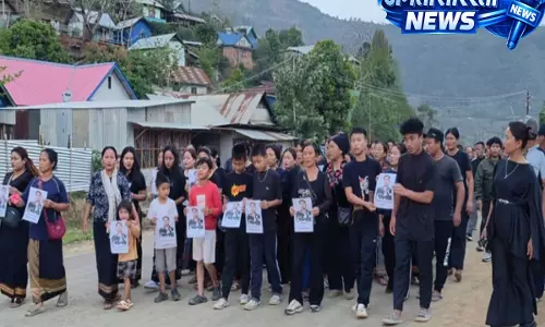 Manipur: कुकी सिविल सोसाइटी ग्रुप्स ने शहीद BSF कांस्टेबल के लिए कैंडल मार्च निकाला