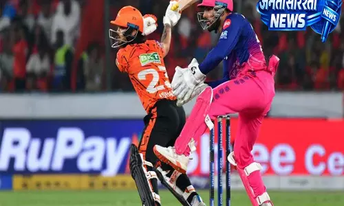 Debutants Dhamaka: सनराइजर्स हैदराबाद ने राजस्थान रॉयल्स को 57 रन से हराया Debutants Dhamaka: सनराइजर्स हैदराबाद ने राजस्थान रॉयल्स को 57 रन से हराया