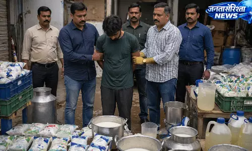 Crime Branch की कार्रवाई: मलाड ईस्ट में नकली ब्रांड दूध बेचने वाला गिरफ्तार Crime Branch की कार्रवाई: मलाड ईस्ट में नकली ब्रांड दूध बेचने वाला गिरफ्तार