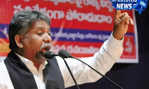 Hyderabad: MRPS चीफ ने दलित ईसाइयों को SC का दर्जा न दिए जाने पर सवाल उठाए Hyderabad: MRPS चीफ ने दलित ईसाइयों को SC का दर्जा न दिए जाने पर सवाल उठाए