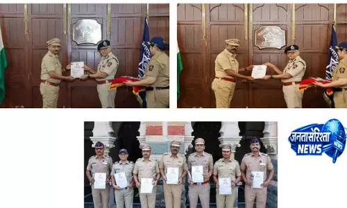 महाराष्ट्र पुलिस का सम्मान: Gondia टीम को जांच और सजा में उत्कृष्ट प्रदर्शन के लिए पुरस्कार महाराष्ट्र पुलिस का सम्मान: Gondia टीम को जांच और सजा में उत्कृष्ट प्रदर्शन के लिए पुरस्कार