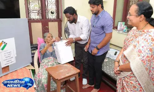 Chennai में सीनियर सिटिज़न्स के लिए तीन दिन तक पोस्टल वोटिंग होगी Chennai में सीनियर सिटिज़न्स के लिए तीन दिन तक पोस्टल वोटिंग होगी