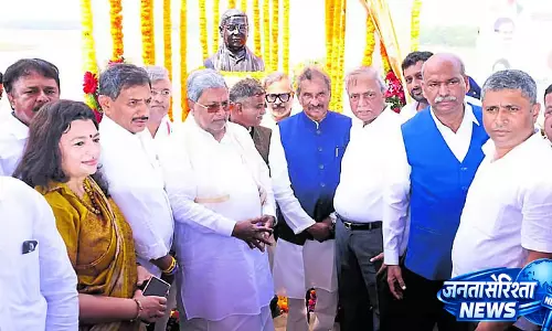 पुल के पास चेक डैम का निर्माण : CM Siddaramaiah