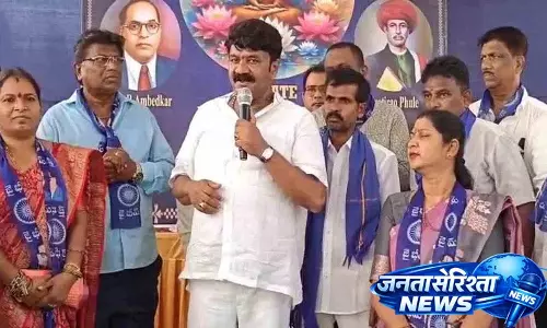 अंबेडकर की वजह से सभी वर्गों के लोगों को अधिकार मिले: पूर्व मंत्री Talasani अंबेडकर की वजह से सभी वर्गों के लोगों को अधिकार मिले: पूर्व मंत्री Talasani