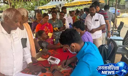 41वीं कुंजारा यात्रा के दौरान रायपोल में Free Medical Camp लगाया गया