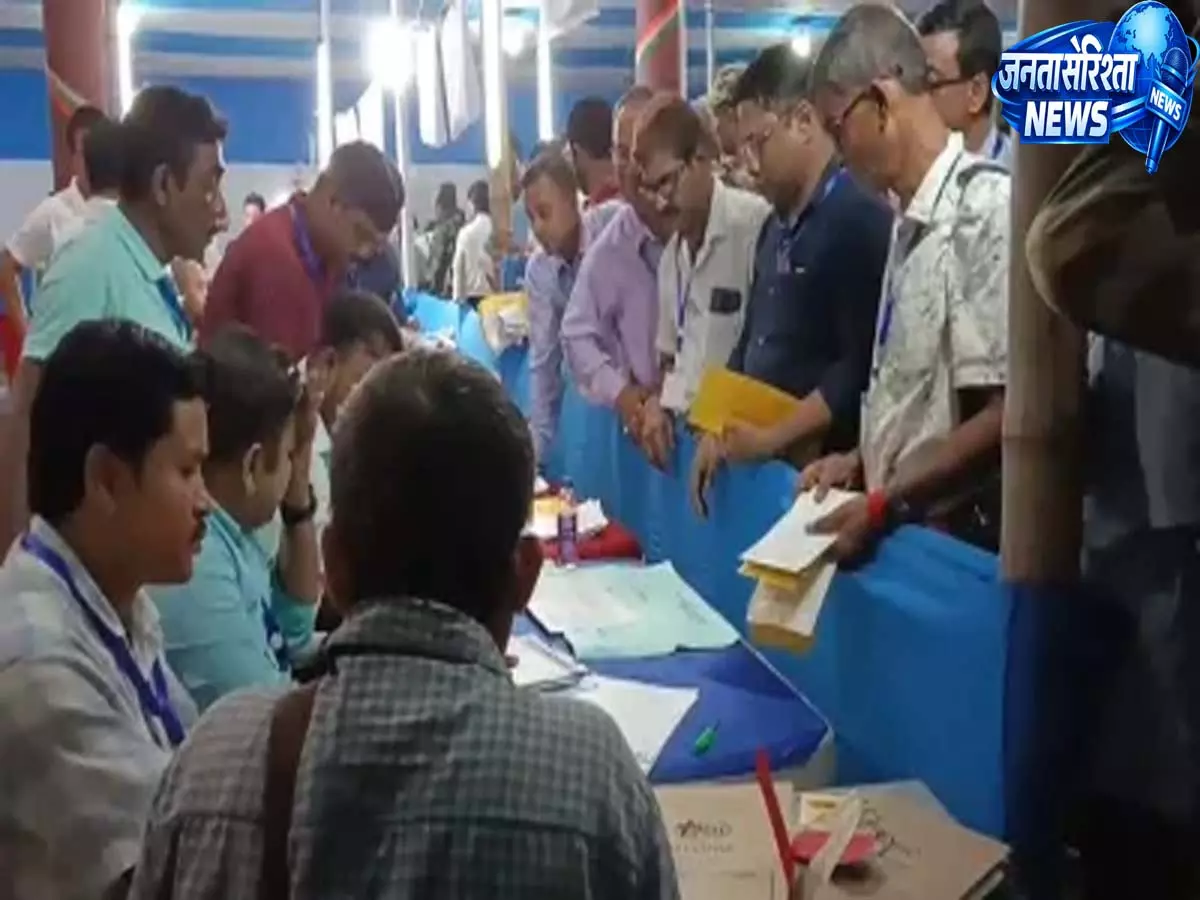 Tripura ADC चुनाव में 83.52% मतदान, एक बूथ पर फिर से मतदान Tripura ADC चुनाव में 83.52% मतदान, एक बूथ पर फिर से मतदान