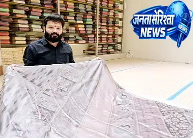 Kanchipuram में ऊनी धागे से बनी सिल्क साड़ी की शुरुआत Kanchipuram में ऊनी धागे से बनी सिल्क साड़ी की शुरुआत