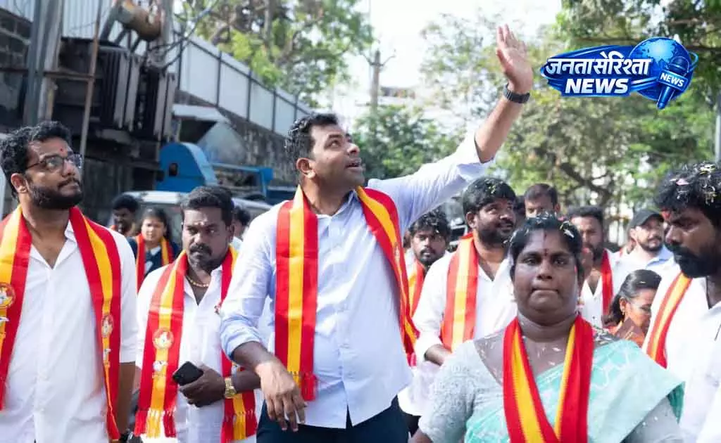 Chennai आधव अर्जुन ने DMK पर ₹10,000 कैश-फॉर-वोट देने का आरोप लगाया Chennai आधव अर्जुन ने DMK पर ₹10,000 कैश-फॉर-वोट देने का आरोप लगाया