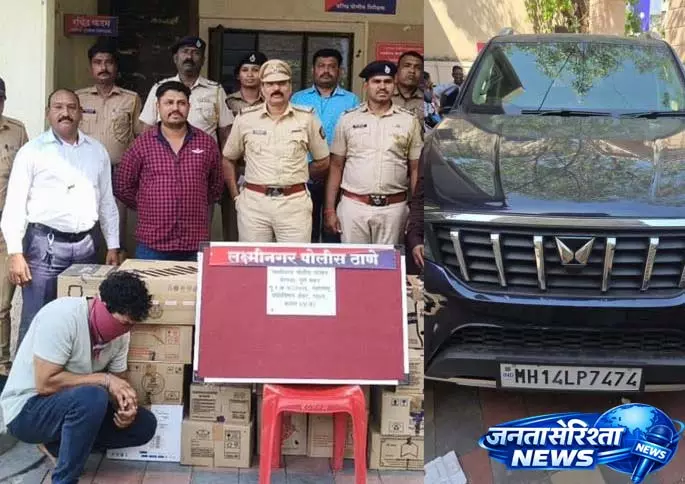 पुणे पुलिस ने आधी रात को ‘Scorpio’ Operation में शराब तस्करी को नाकाम किया पुणे पुलिस ने आधी रात को ‘Scorpio’ Operation में शराब तस्करी को नाकाम किया